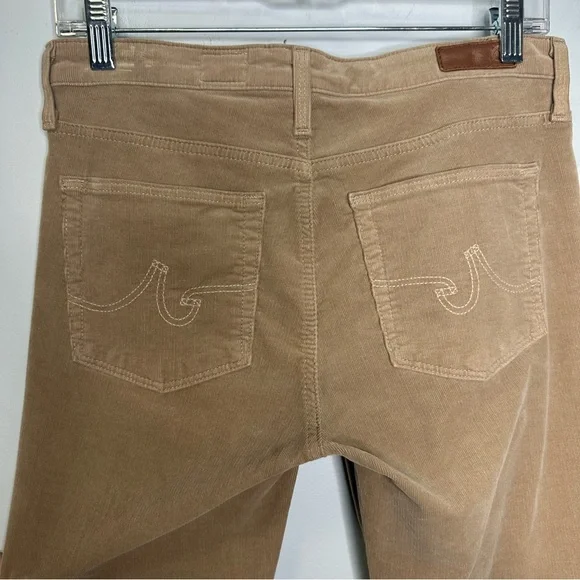 AG Adriano Goldschmied Prima Cigarette Cut Jeans In Envy Stretch Corduroy 27R - Picture 7 of 12